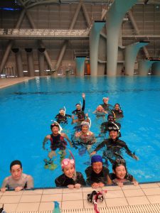 【実践編】スキンダイビング講習会 - 横浜国際プール -
